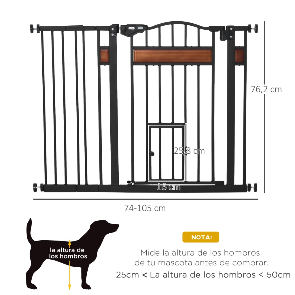 Barriera per Cani ¨C Minimal ¨C 93x76,2 cm Nero