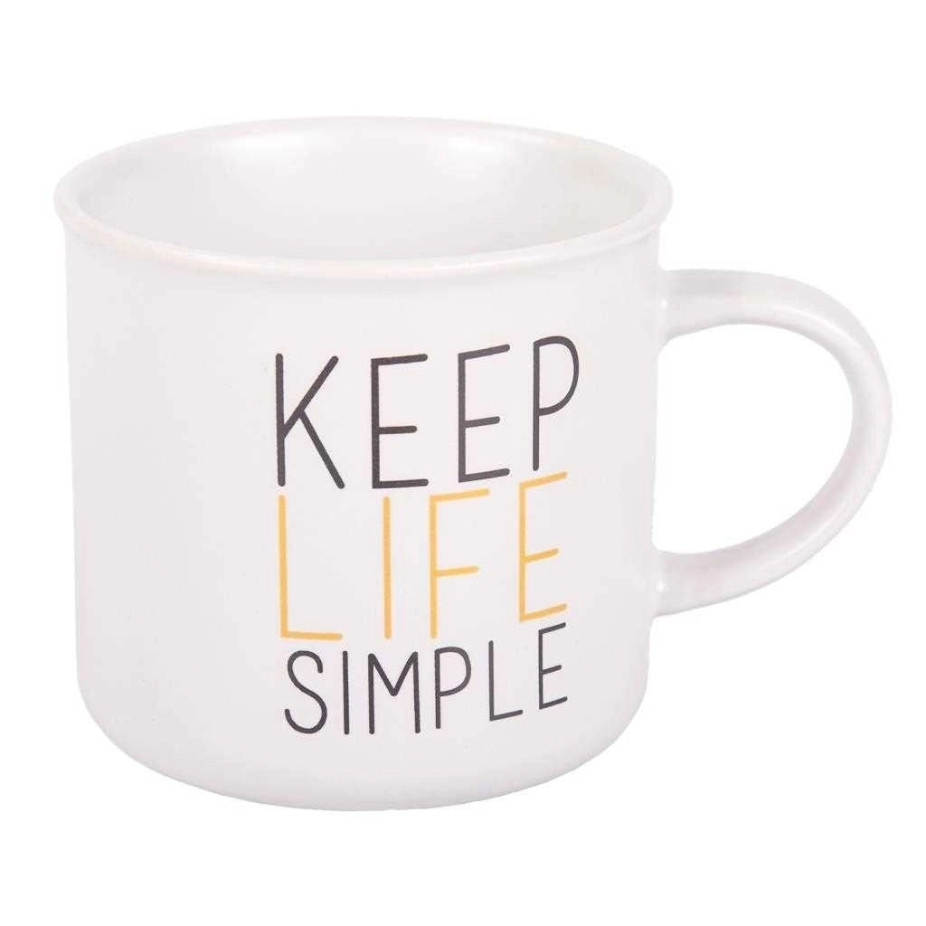 Set 4 tazze colazione 370cc