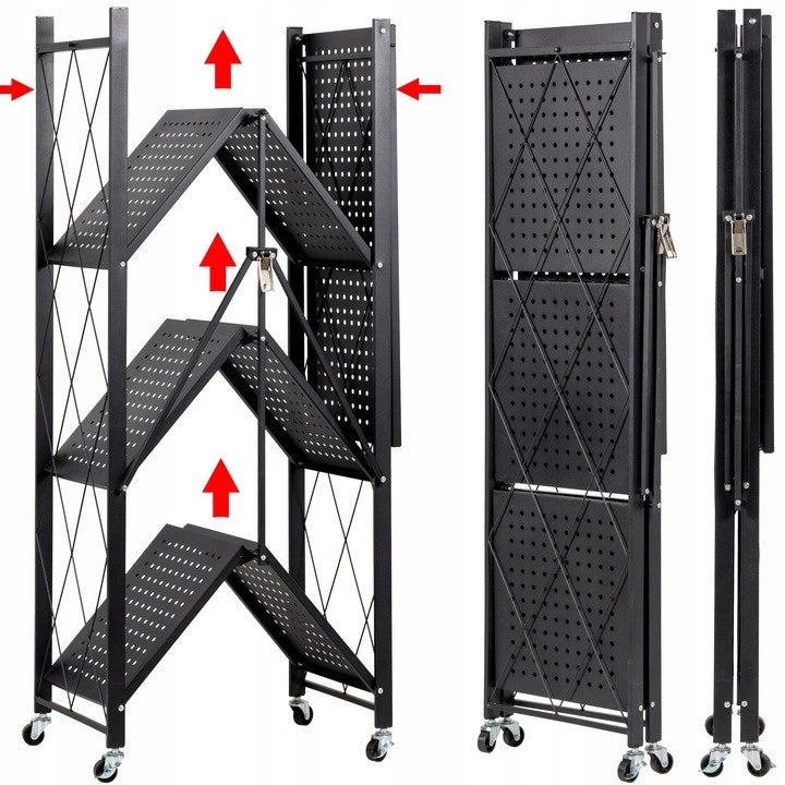 Scaffale contenitore FS004 nero libreria moderna