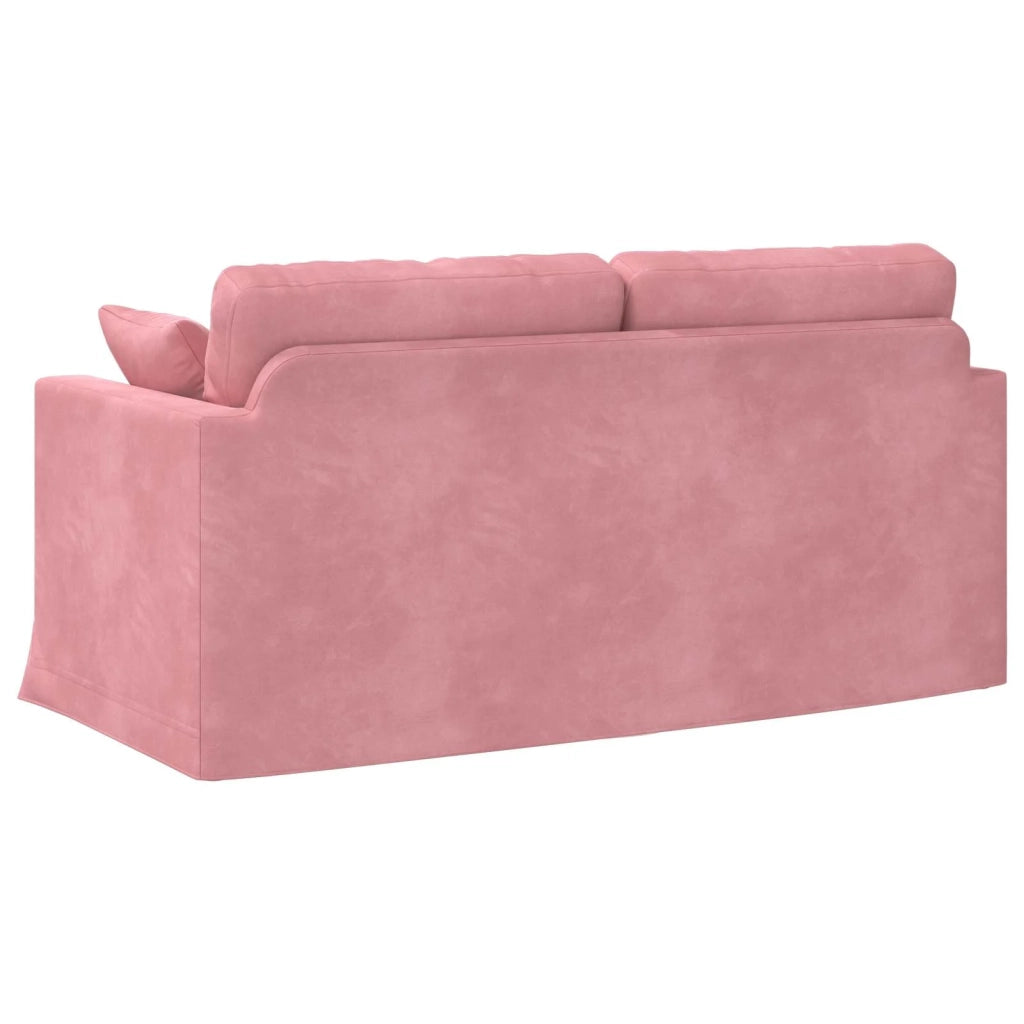 Divano Rosa 158 x 78 x 80 cm Velluto