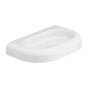 Porta sapone METAF Serie LUCA Bianco 16x11