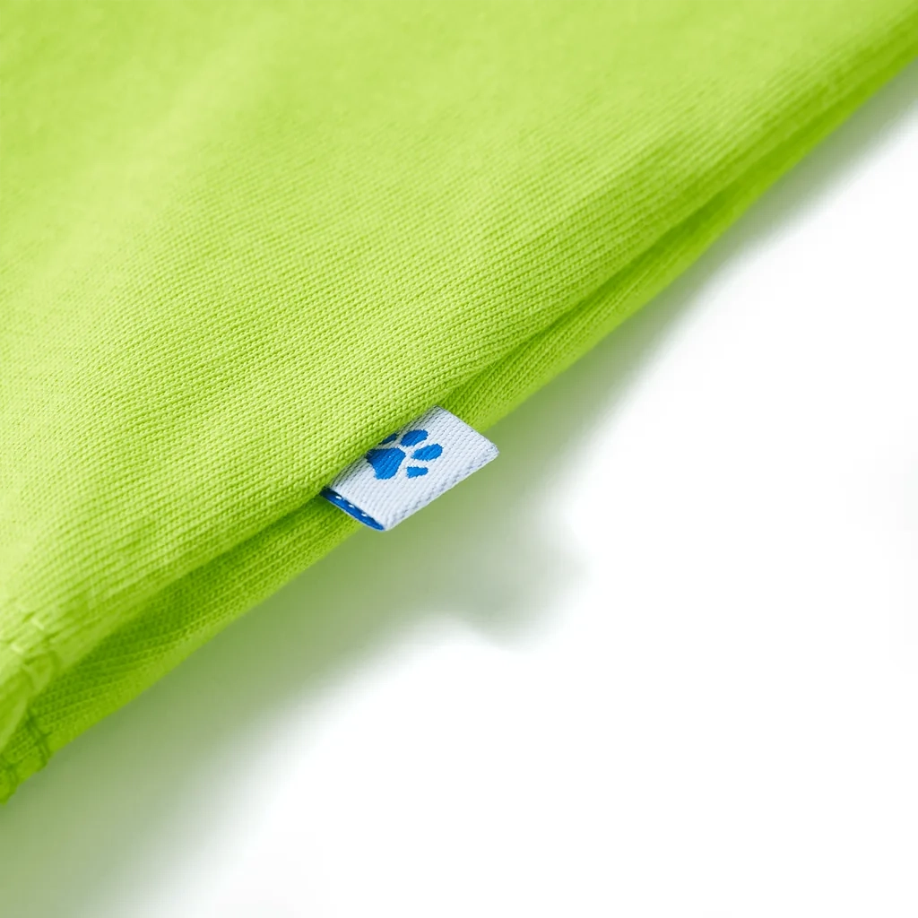 Maglietta da Bambino a Maniche Corte Lime 116 11936