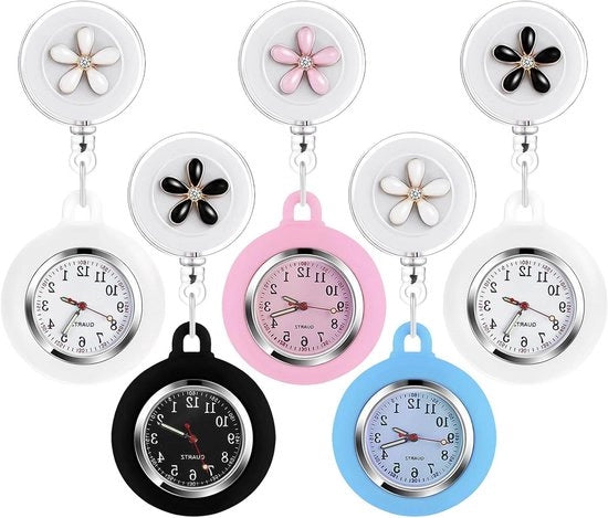 Orologio per infermieri con clip - orologio da tasca per infermieri e medici