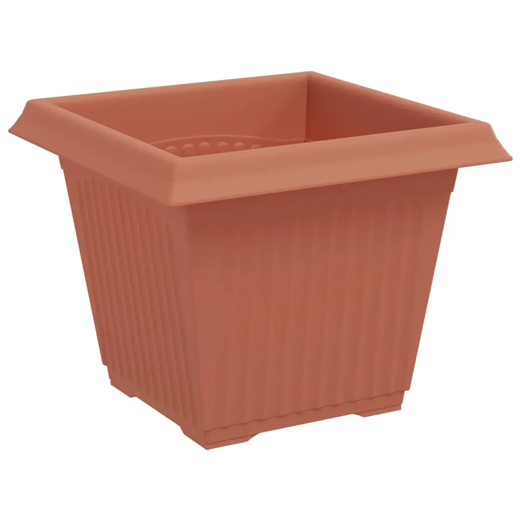Vasi per Piante 24 pcs Rosso Mattone 20 x 20 x 16 cm Plastica 3403305