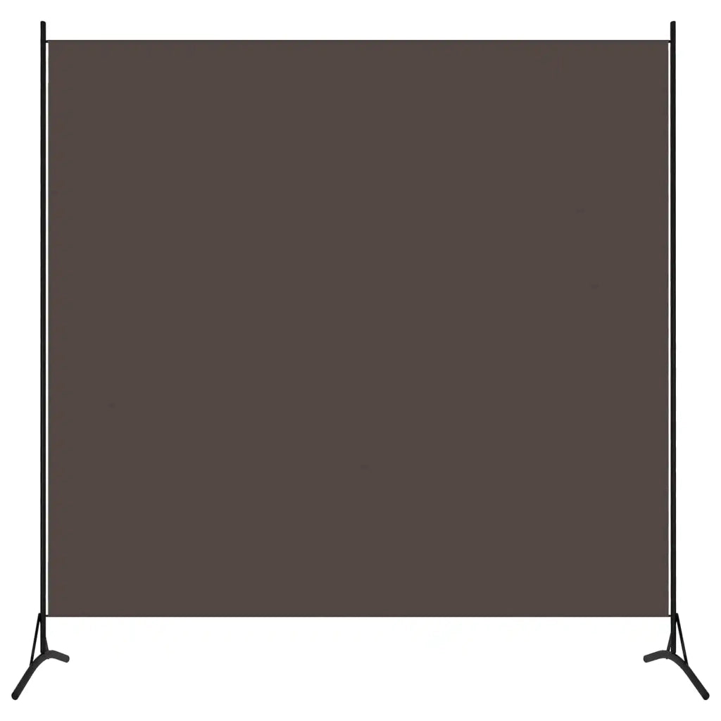 Paravento Marrone 175x180 cm in Tessuto 320736