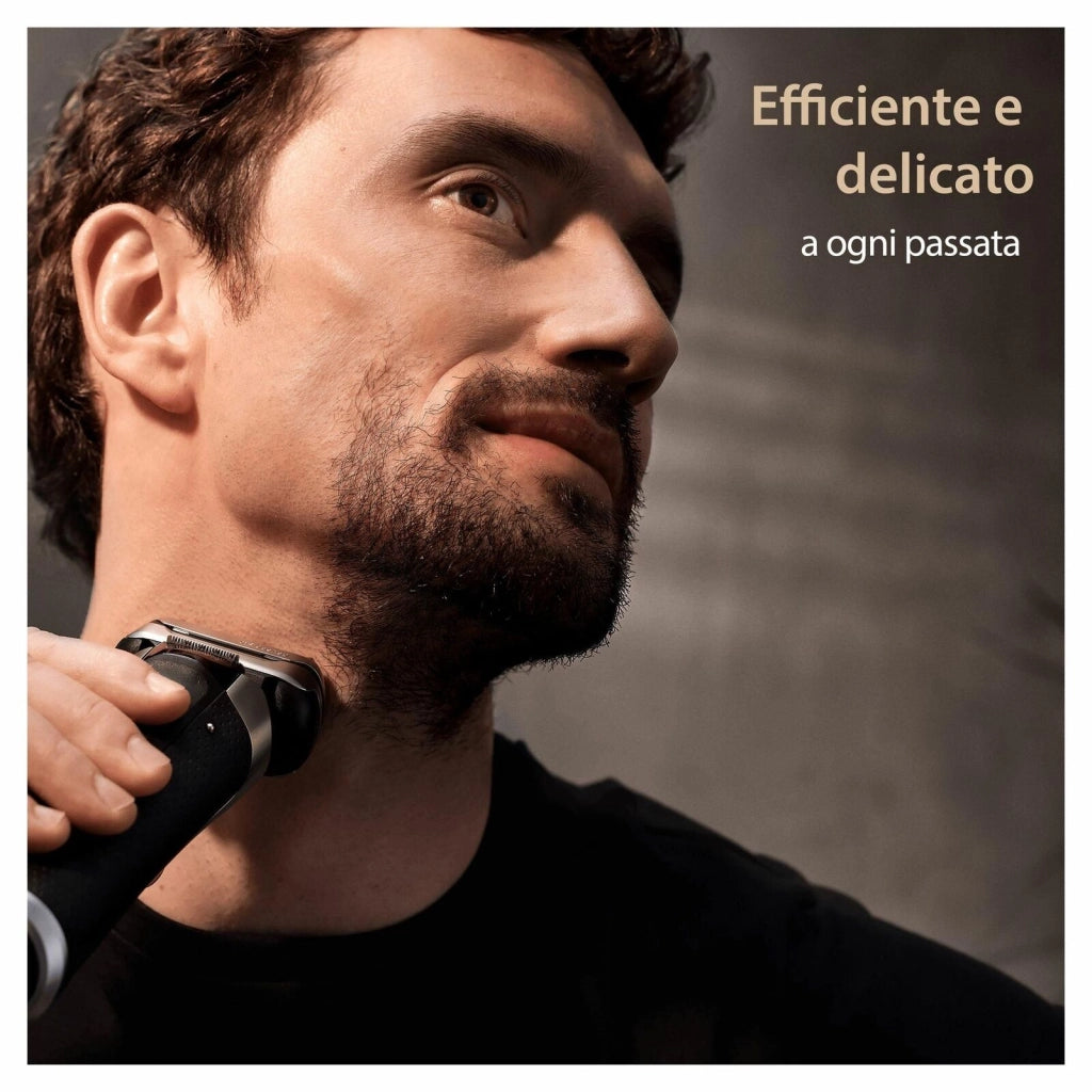 Braun Series 9 Pro+ 9575cc Wet & Dry Rasoio Trimmer Metallico