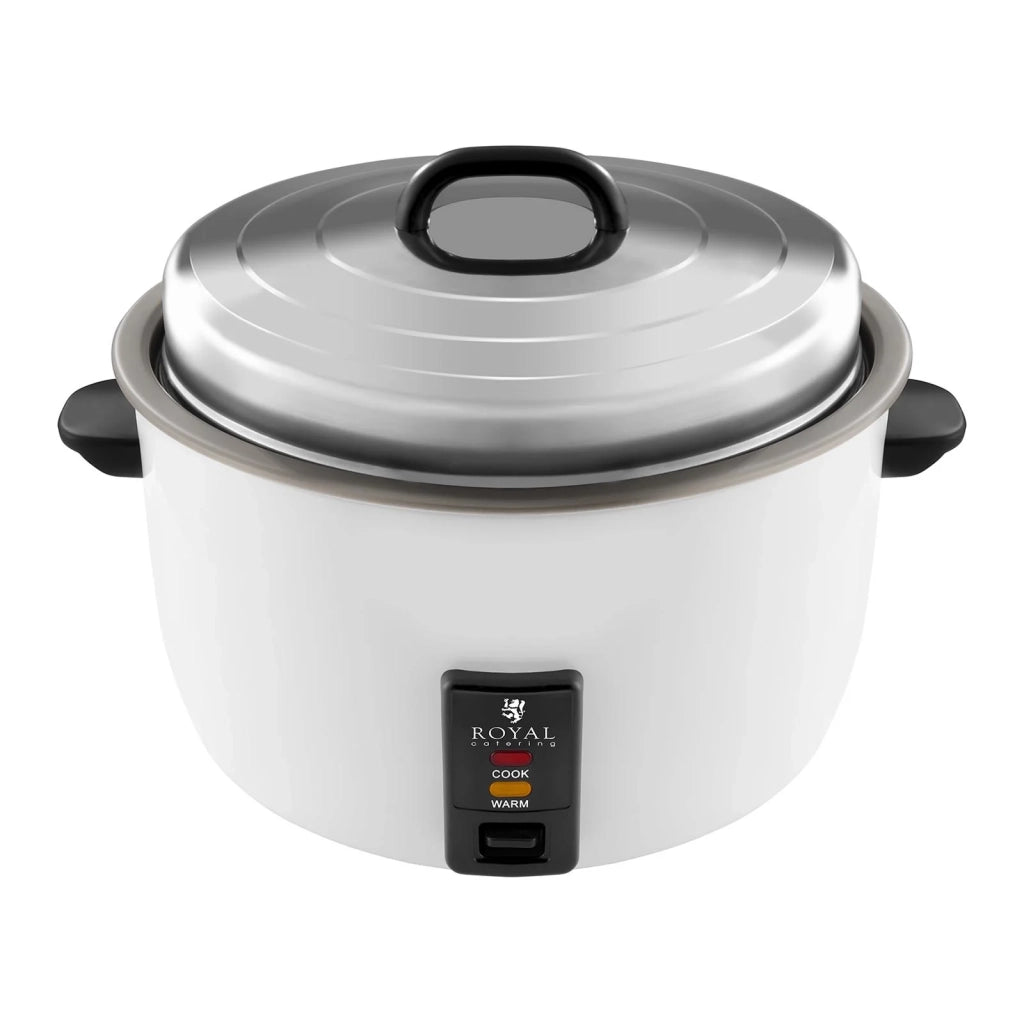 Risottiera 2950 watt capacità 23 litri pentola in acciaio inox con manico in plastica include misurino e cucchiaio per riso 14_0003945
