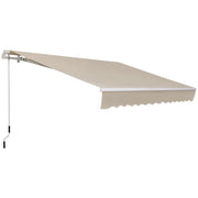Tenda da sole regolabile per terrazza ¨C Minimal ¨C Beige 395x300 cm