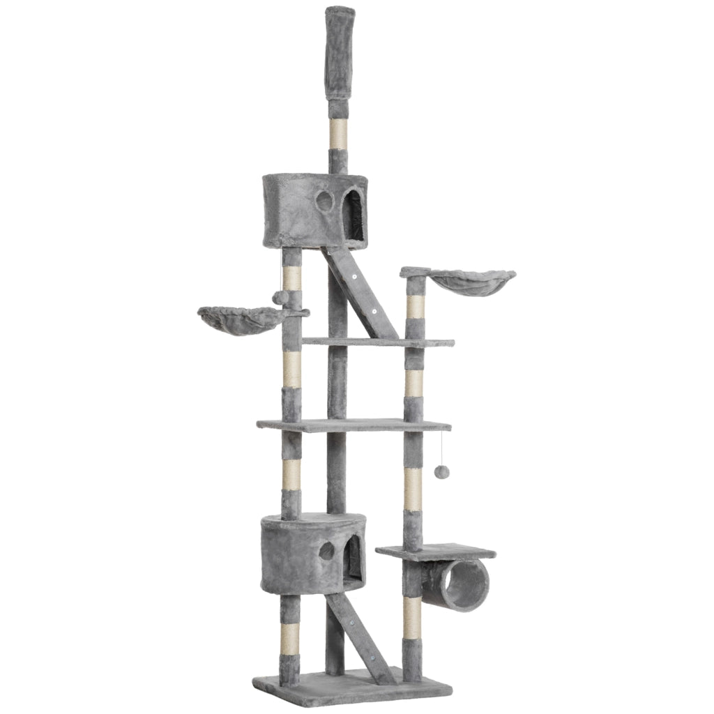 Albero per Gatti ¨C Minimal ¨C Grigio 240-260 cm