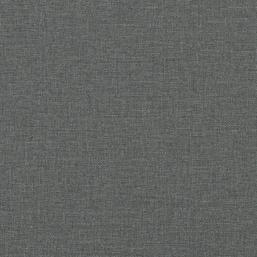 Cuscino Testiera Hvar Grigio Scuro 120 cm in Tessuto 374562