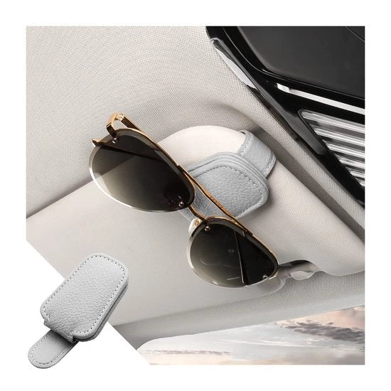 Supporto magnetico per auto in pelle con installazione facile