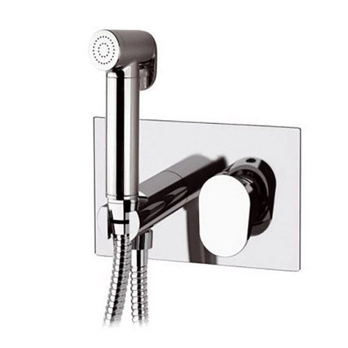 SET MISCELATORE INCASSO CON DOCCETTA SHUT-OFF- Cromo- Remer- pezzi 1