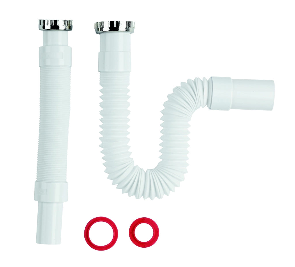 Attacco rapido bianco plastica resistente cucina *** misura 1 pollice 1/4 x 32/40, confezione 1