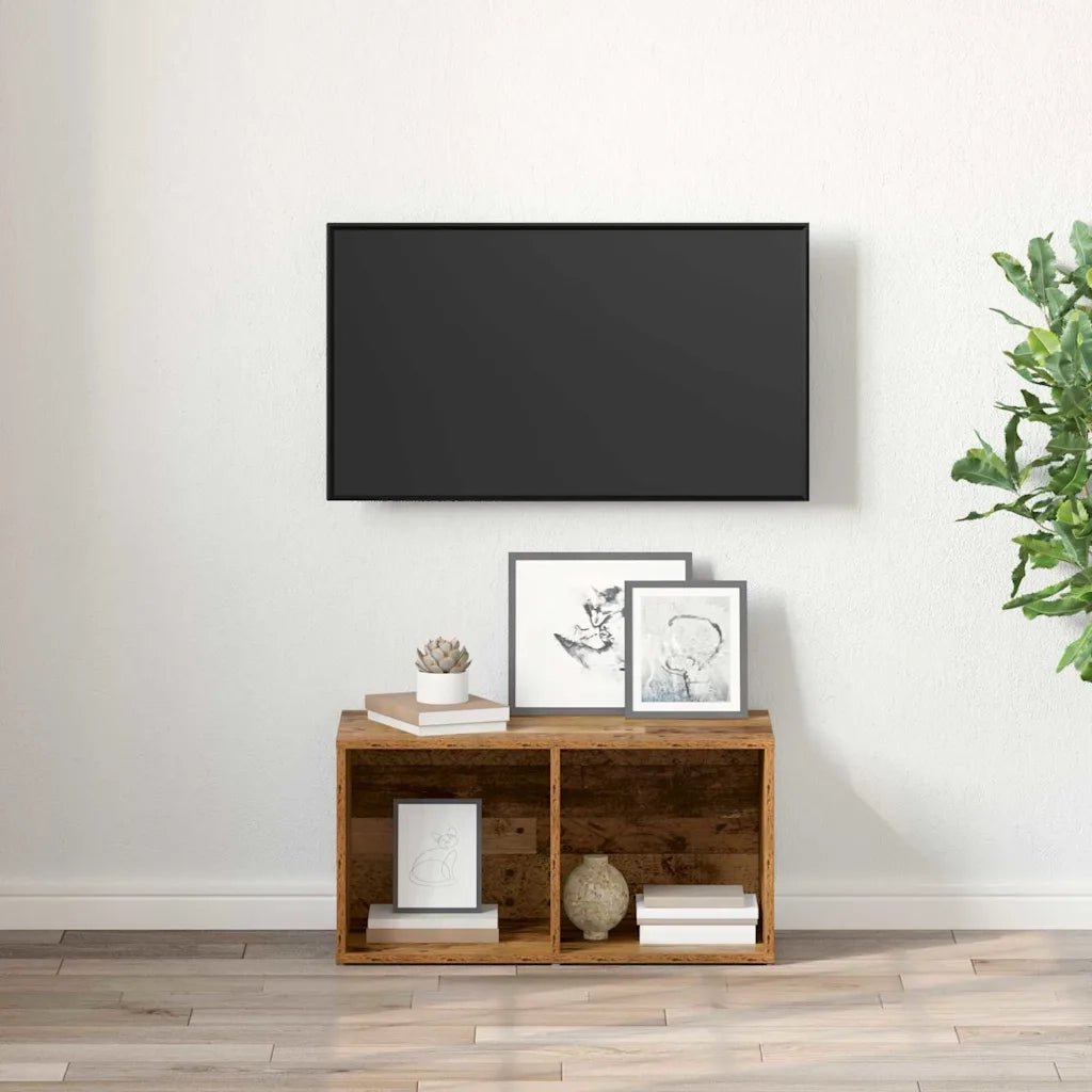Set mobile TV Marrone 72 x 35 x 37 cm Legno multistrato 875093