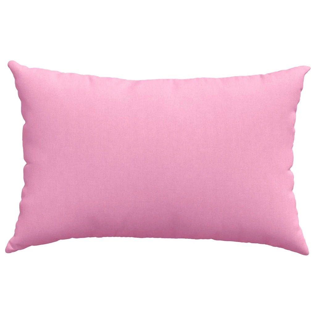 Cuscini da Divano 2 pcs Rosa 60 x 40 cm Tessuto 42013668