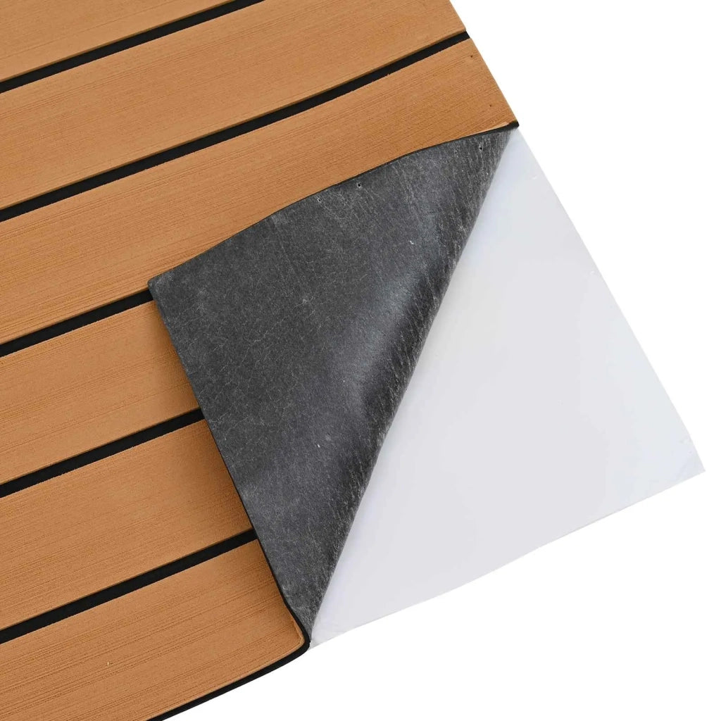 Tappetino per Barche Marrone e Nero 240 x 90 cm EVA 42046766