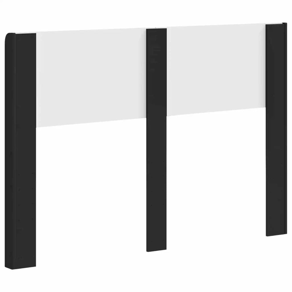 Testiera Letto Nero Legno ingegnerizzato 889716