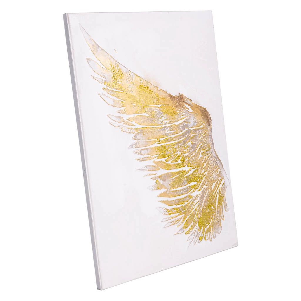 Quadro in rilievo dipinto a mano 40x60x1,8h