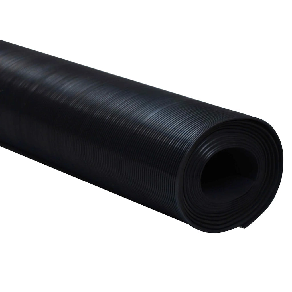 Tappeto per pavimento Nero 1,5 x 4 m Gomma 42046731