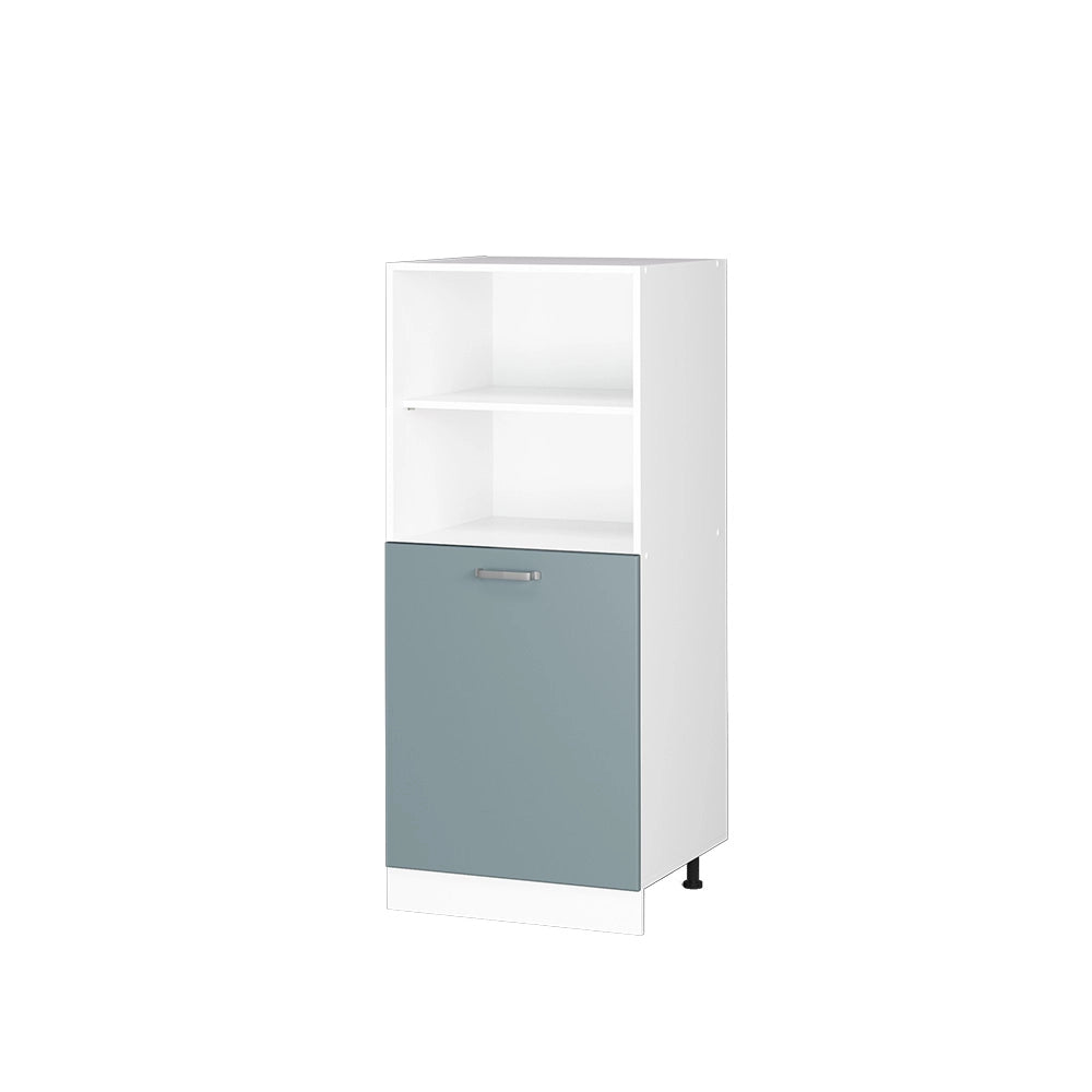 Vicco Dispensa universale Grigio-blu 60 cm con ripiani aperti e anta