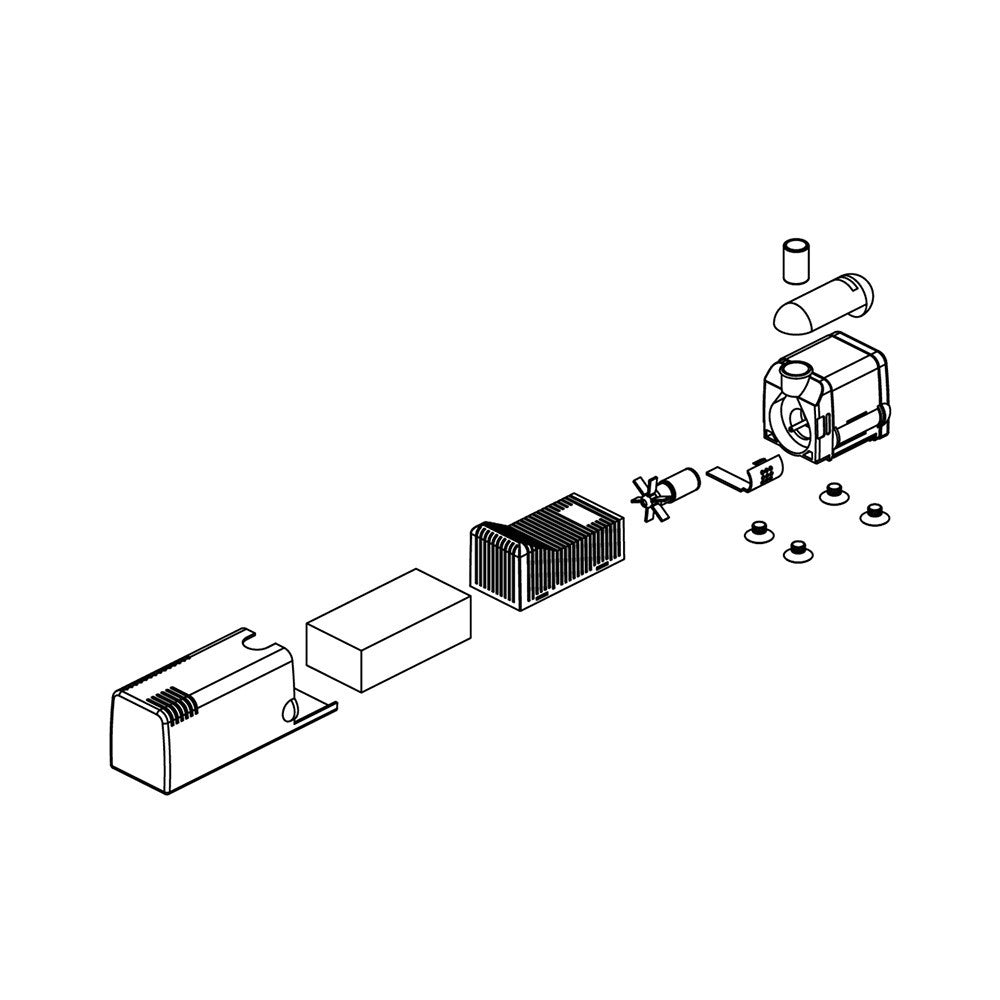 Sicce Micron 300 L/h - Mini Filtro Interno per Acquari