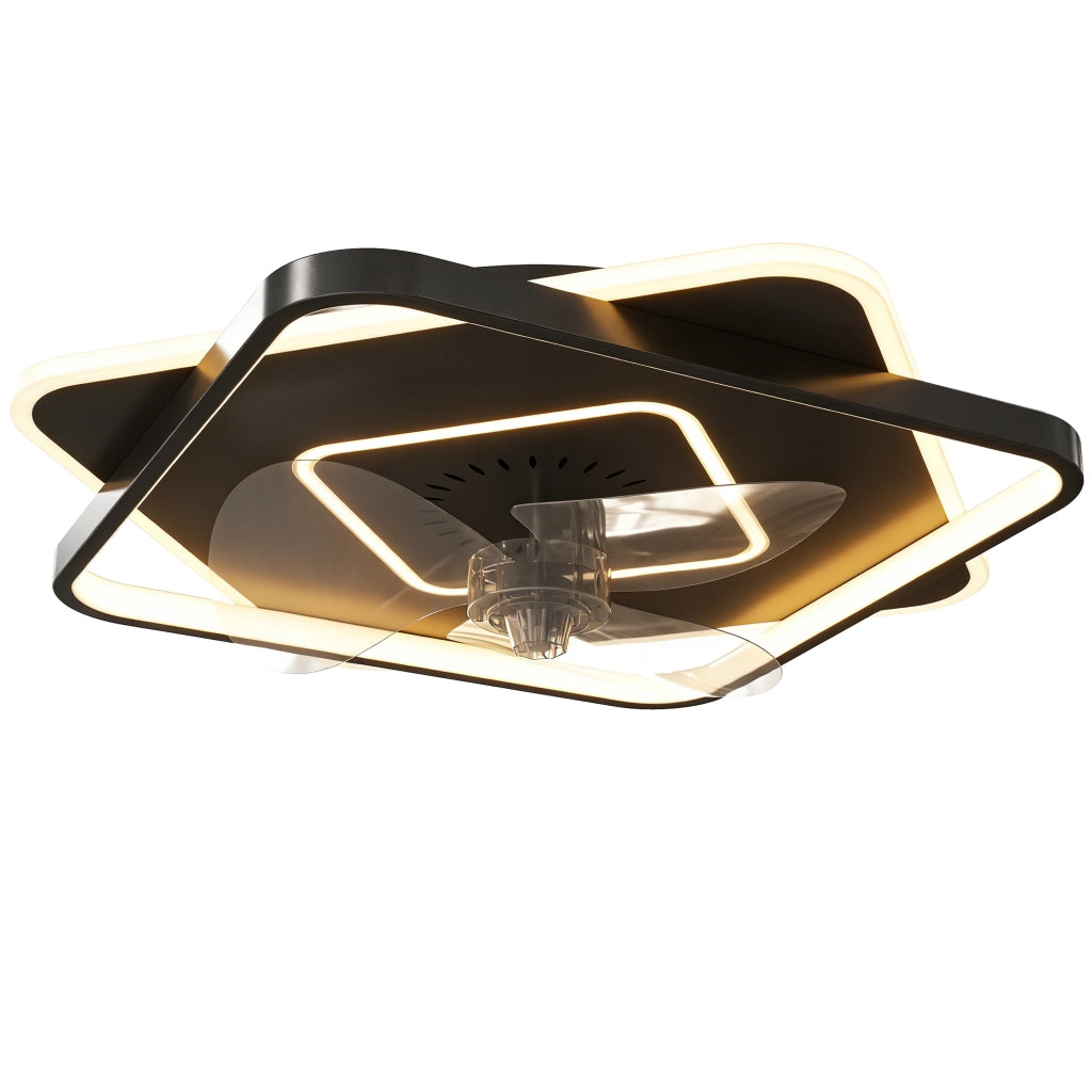 Ventilatore da Soffitto con Luce e Telecomando ¨C Minimal ¨C LED 6 Velocit¨¤ 3 Temperature Colore