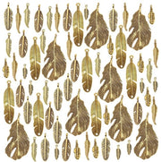64 pezzi di uncini da gioielli in oro antico per creare accessori