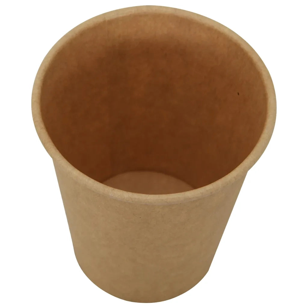 Bicchieri da Caffè in Carta 1000 pz 4oz 100ml Marrone 4102794