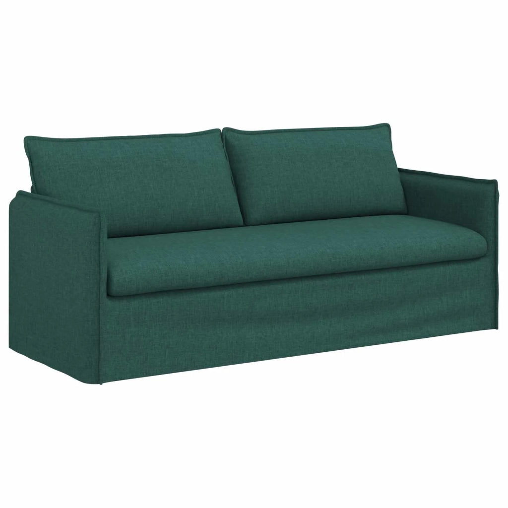 Set di divani 2 pcs Verde Scuro 196 x 82 x 85 cm Tessuto 3407614