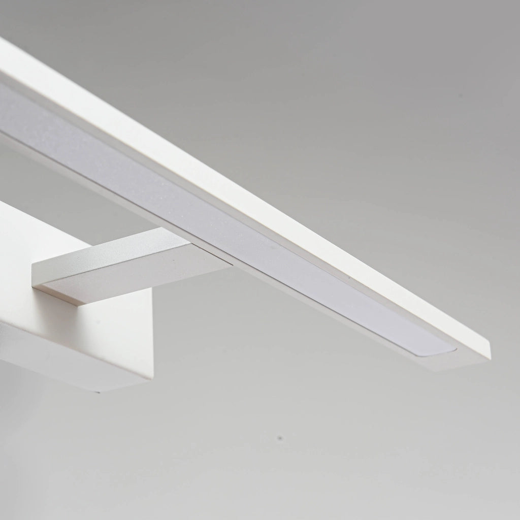 Applique Isla media bianca LED 12W 4000K IP44 Light Prestige