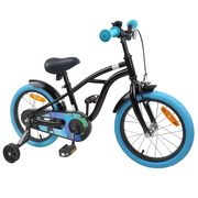 Bicicletta per Bambini | Bici per bambini 16 Pollici per bambini di 4-6 anni Nero