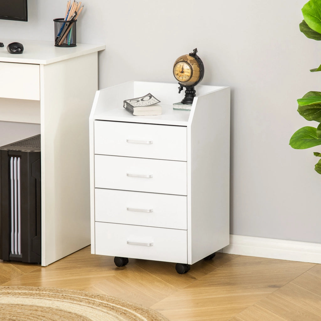 Scrivania con cassetti ¨C Minimal ¨C 40x36x65 cm bianco