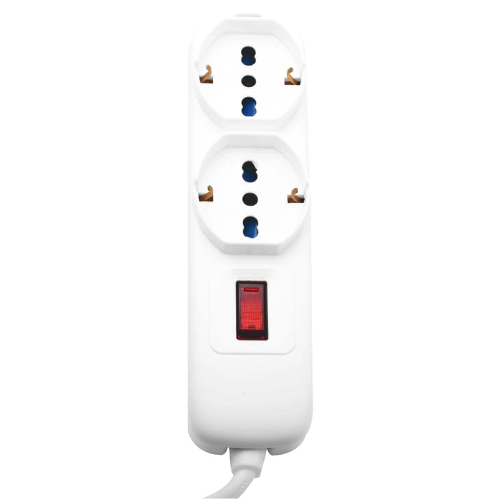 Multipresa ecova eco30226 6 prese con protezione sovraccarico