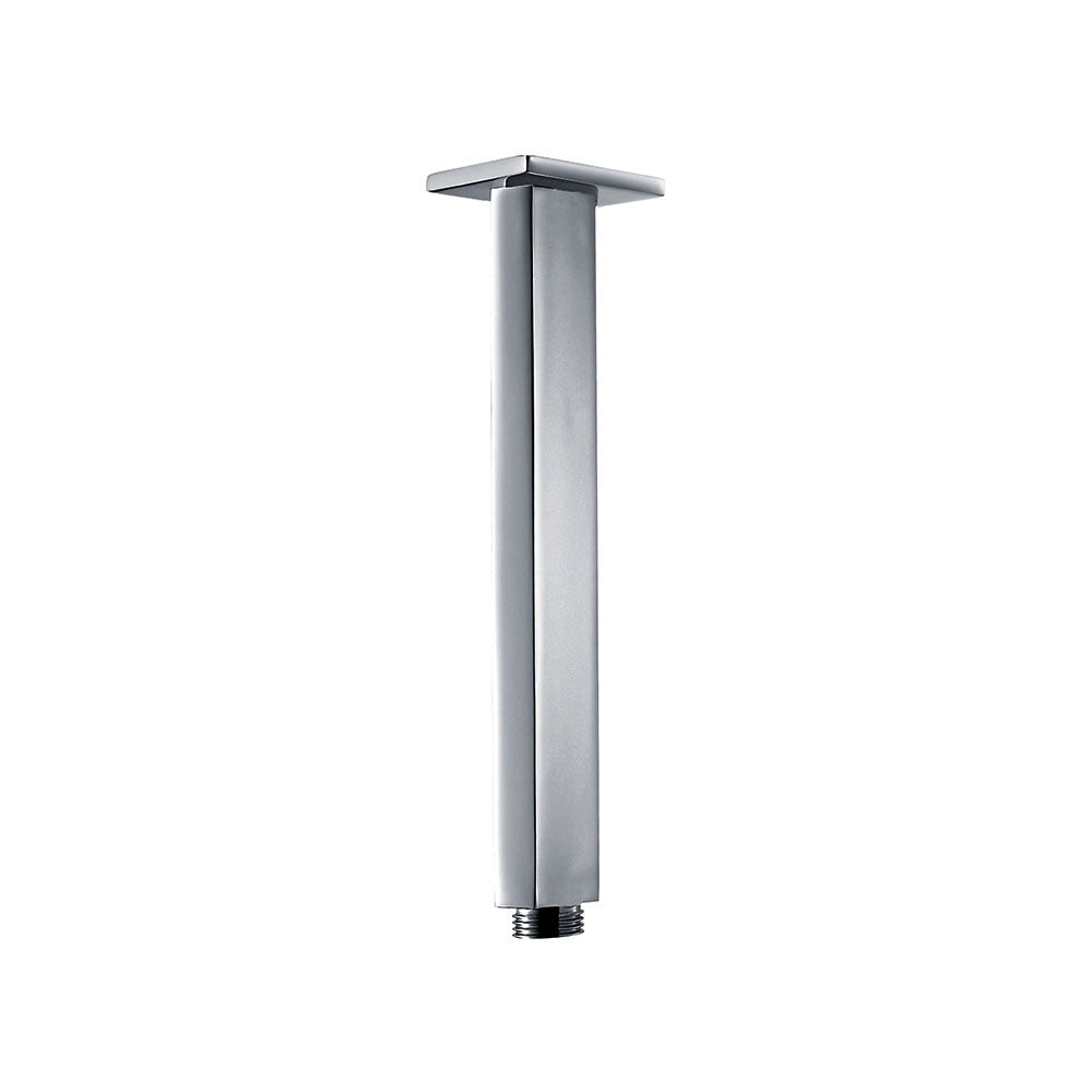 Braccio doccia a soffitto acciaio inox quadrato 20 cm KYOTO - Satinato