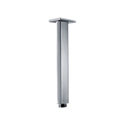 Braccio doccia a soffitto acciaio inox quadrato 20 cm KYOTO - Satinato