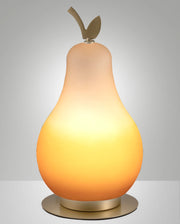 Lampada da Tavolo Wilma 8W LED Integrato 3000K Arancio/Ottone Satinato, Regolazione Luce al Tocco, IP20, 230V, Design in Metallo e Vetro - Wilma
