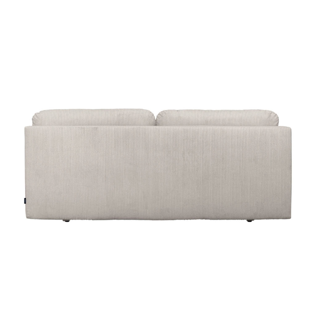 Divano letto in velluto a coste, 3 posti, beige grigio