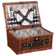 Cestino pic-nic marrone 40x28x19h