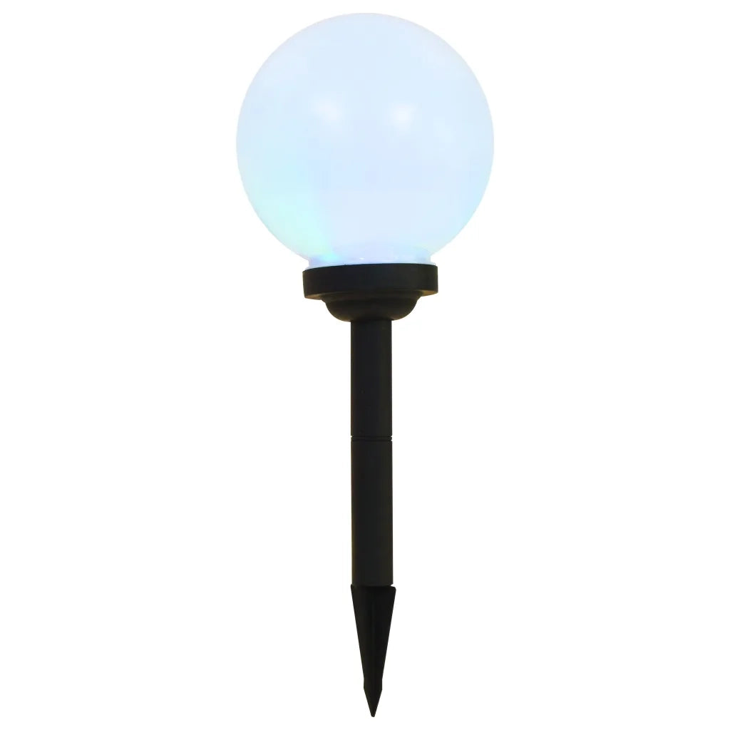 Lampade Solari da Esterno 6 pz LED Sferiche 20 cm RGB 277126