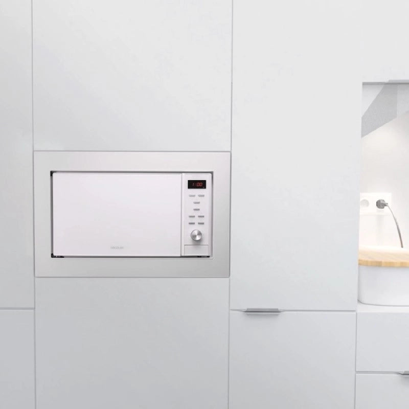 CECOTEC 01388 - Microonde da incasso GrandHeat 2350 Built-In White