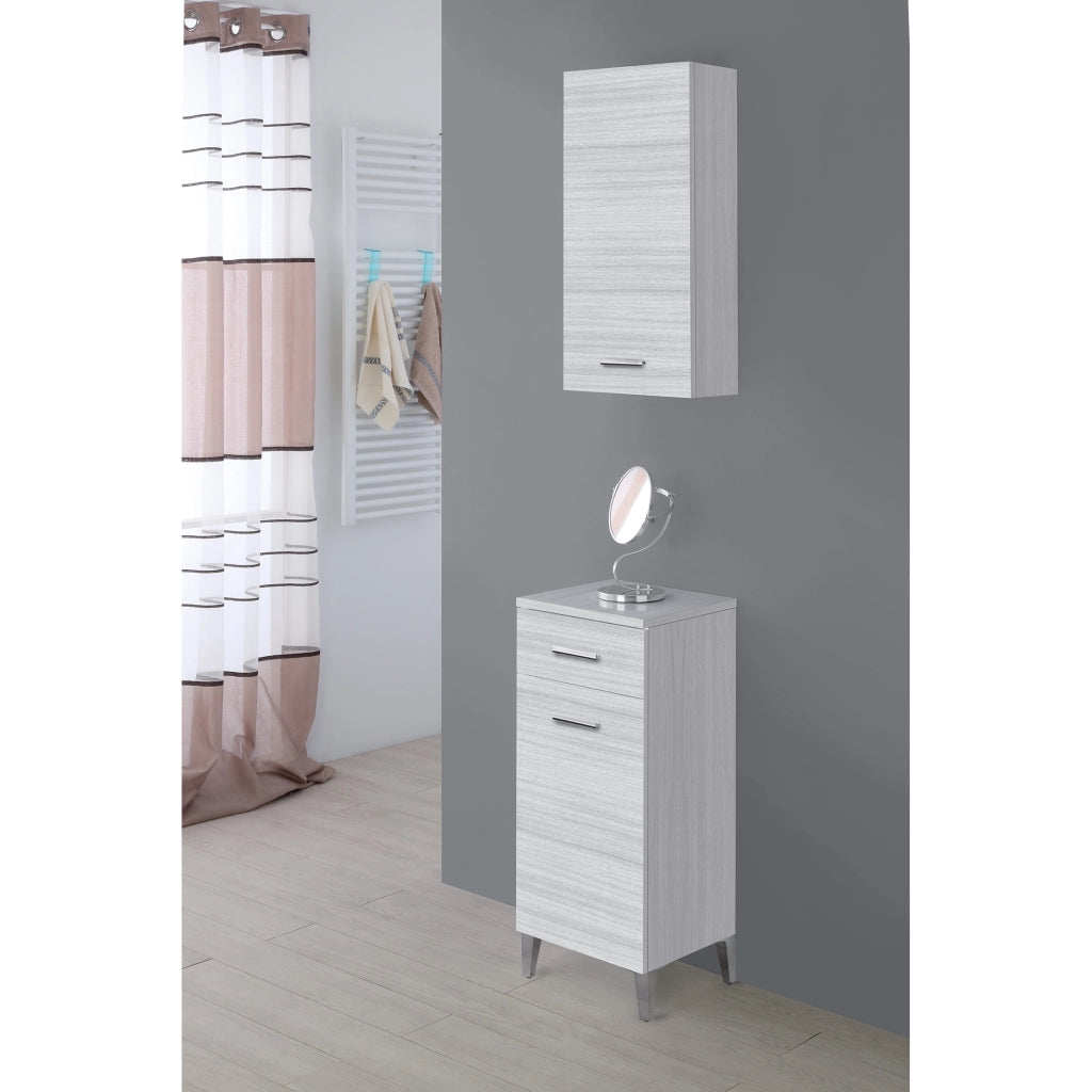 PENSILE 1 ANTA 35X18XH69,5CM GRIGIO.