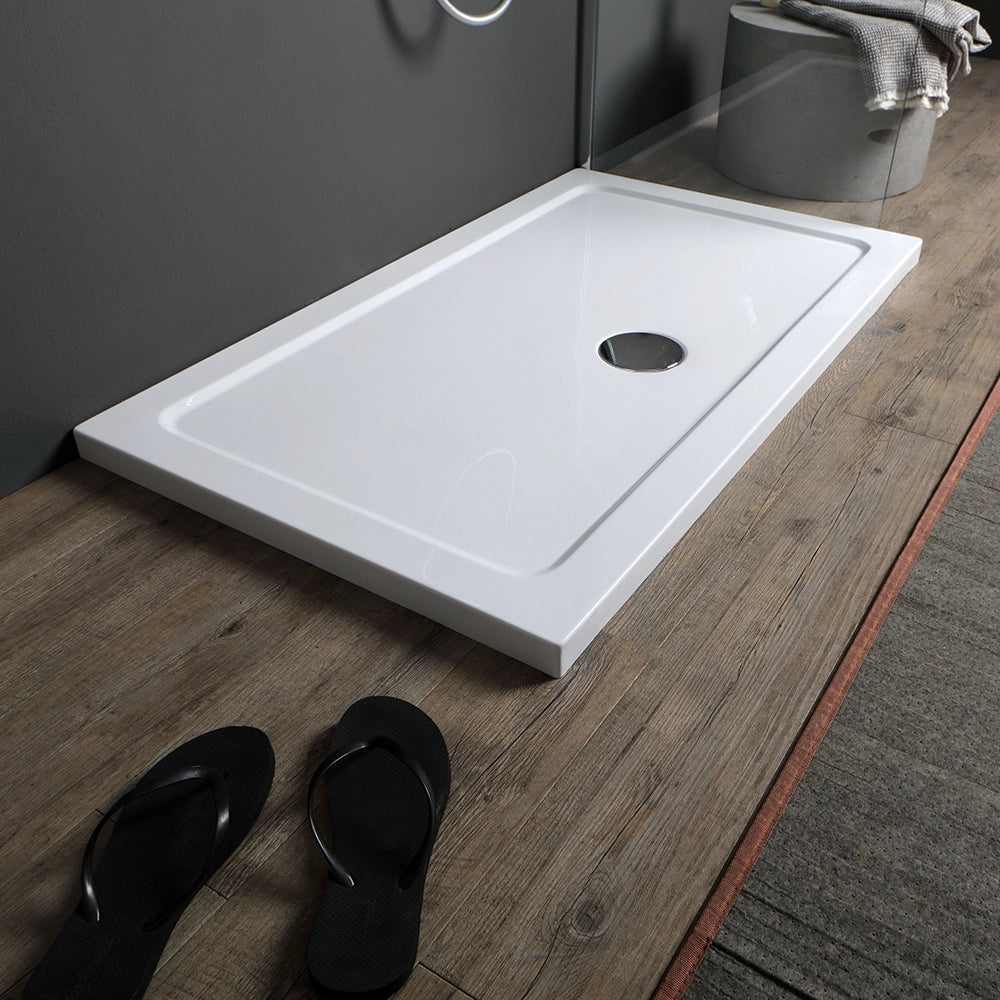 Piatto doccia 70x90 acrilico bianco
