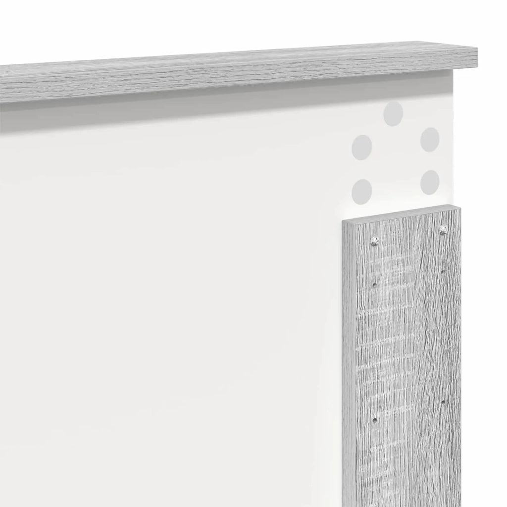 Testiera | Testata Sonoma grigia 100 cm Legno ingegnerizzato