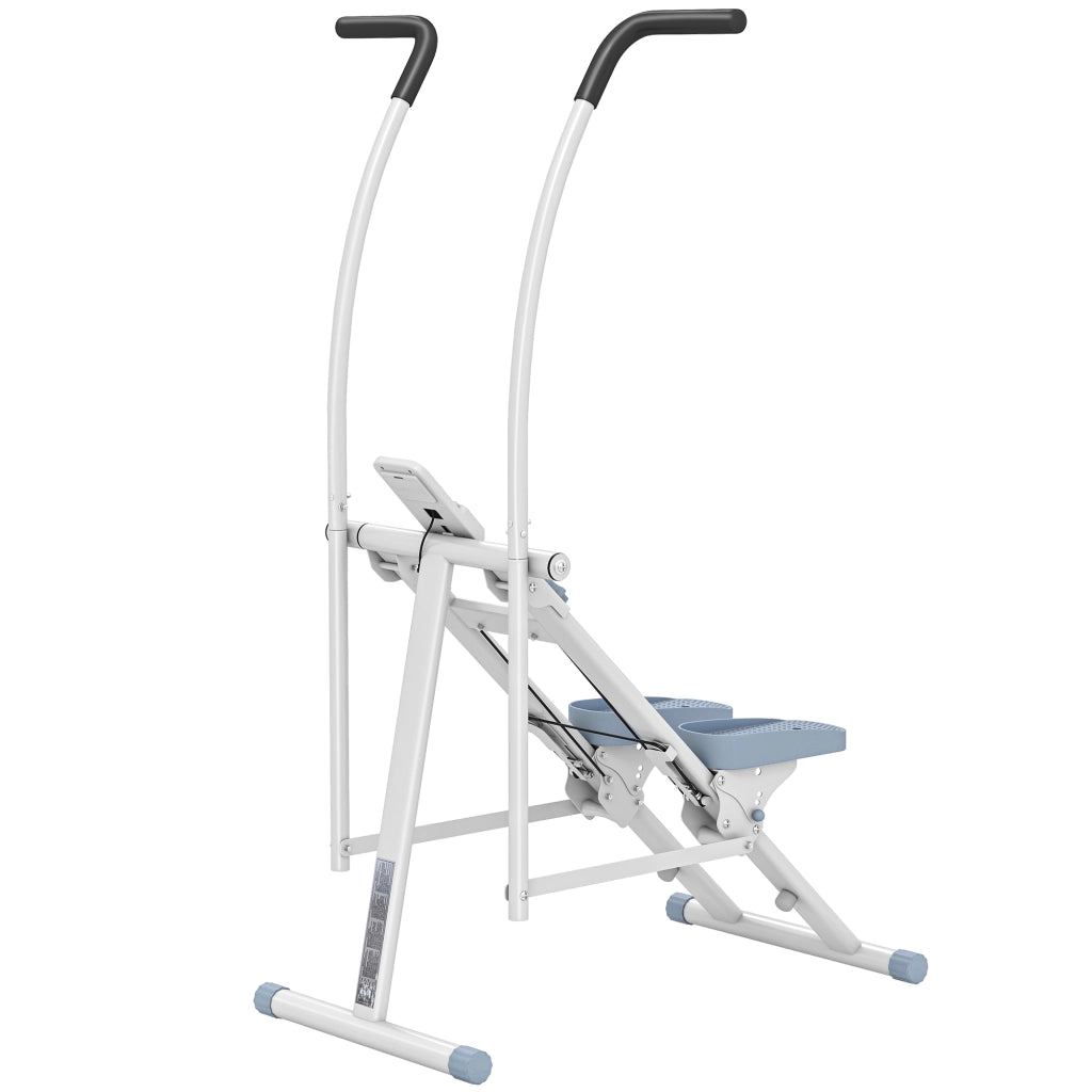 Stepper Fitness Pieghevole ¨C Xylo ¨C LCD Display 85x80x142cm Bianco