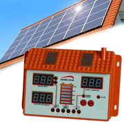 Trade Shop - Regolatore Di Carica Per Pannello Solare 12-24v 50 60a Controller Per Ricarica -