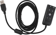 Adattatore jack 3,5 mm con connessione USB per adapter audio per microfono e cuffia.