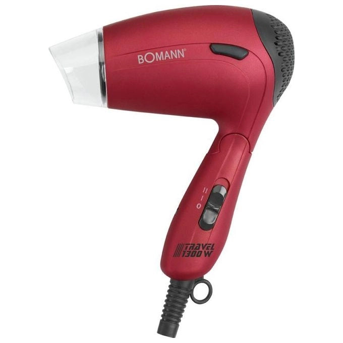 Bomann HTD 8005 CB asciuga capelli 1300 W Rosso