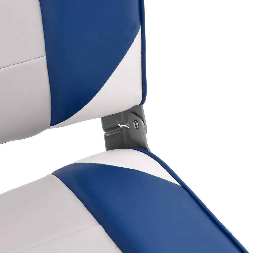 Set Sedile da Barca Pieghevole 2pz con Schienale Alto 3284327