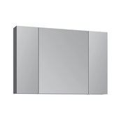 Mobile da bagno con specchio "Nuvola 100 v2" - 97 x 16 x 66 cm - Antracite