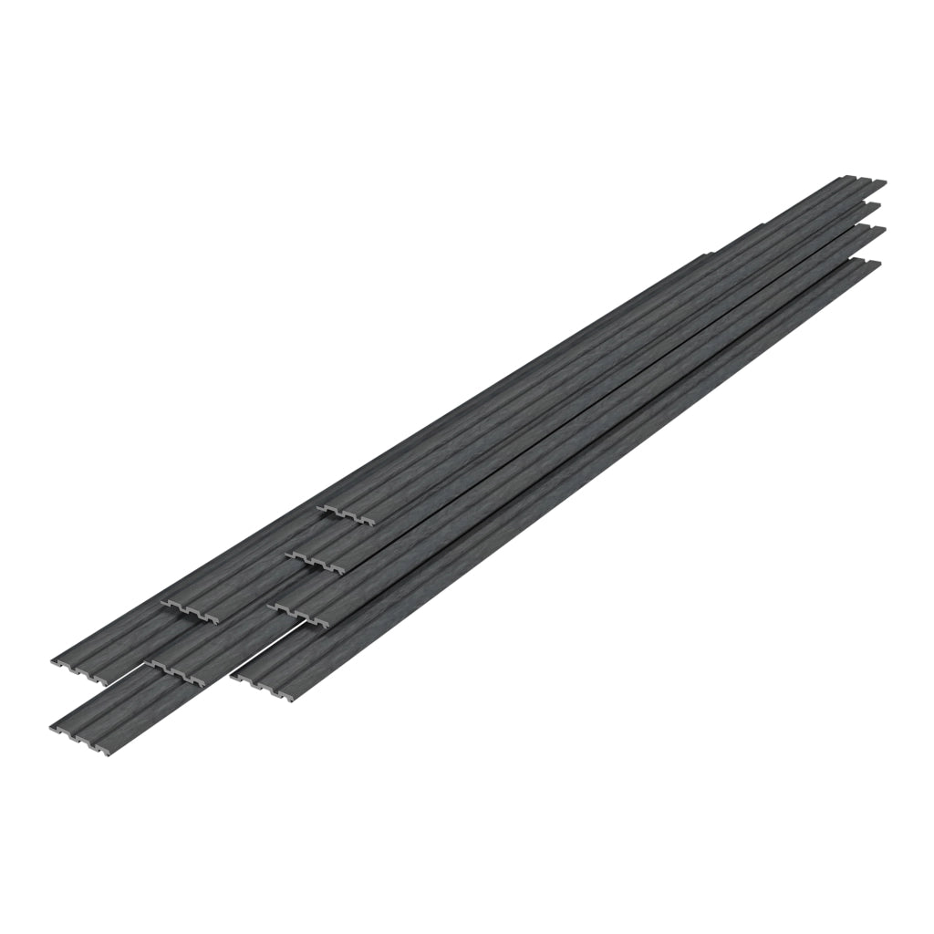 Set Brunssum di 32 Pannelli Murali 3D - Effetto Grigio Marmo NEU.HOLZ